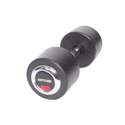 Kettler Chromed Fixed Dumbbell - 17.5kg